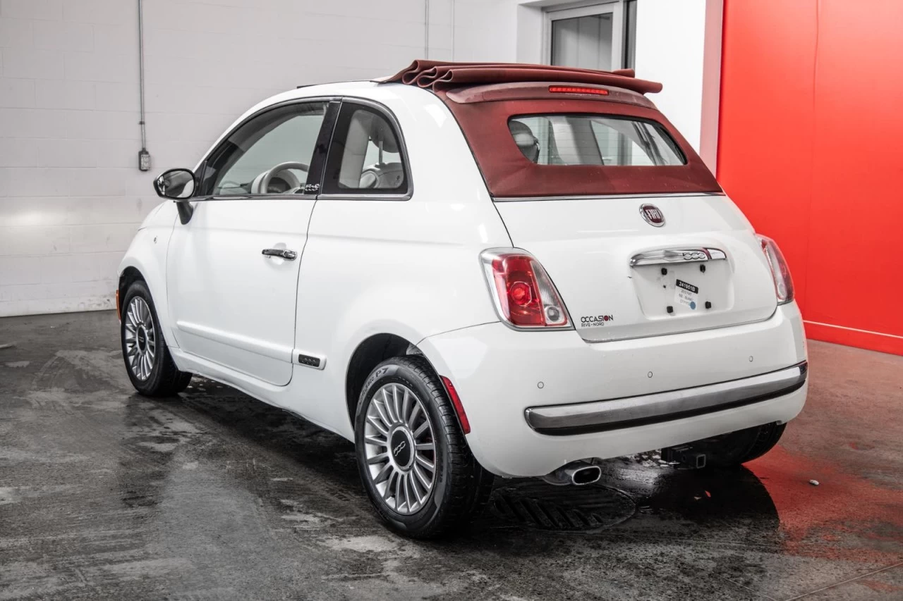 2012 Fiat 500 Manuelle Convertible Garantie 1 AN Image principale