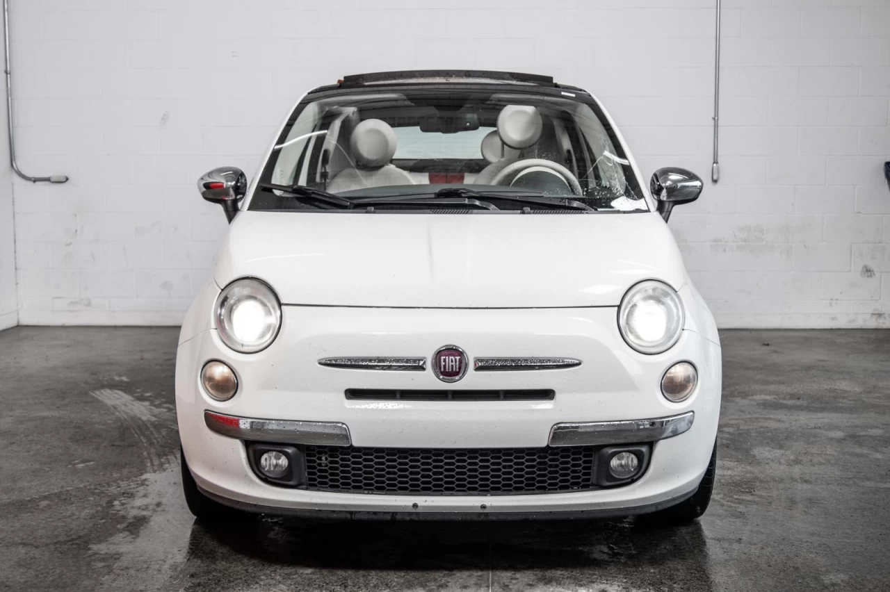 2012 Fiat 500 Manuelle Convertible Garantie 1 AN Image principale