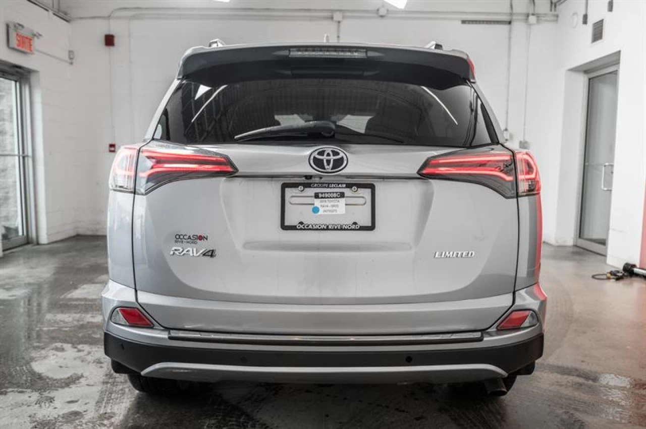 2018 Toyota RAV4 Limited AWD+NAVI+CUIR+TOIT.OUVRANT+SIEGES.CHAUFF Main Image