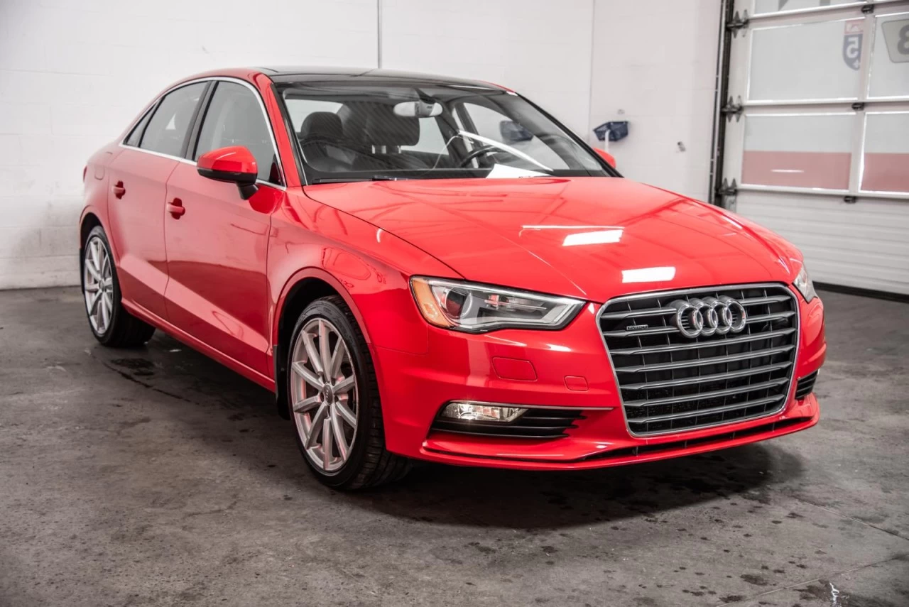 2015 Audi A3 Progressif 2.0T Quatro+TOIT.OUVRANT+CUIR+BLUETOOTH Main Image