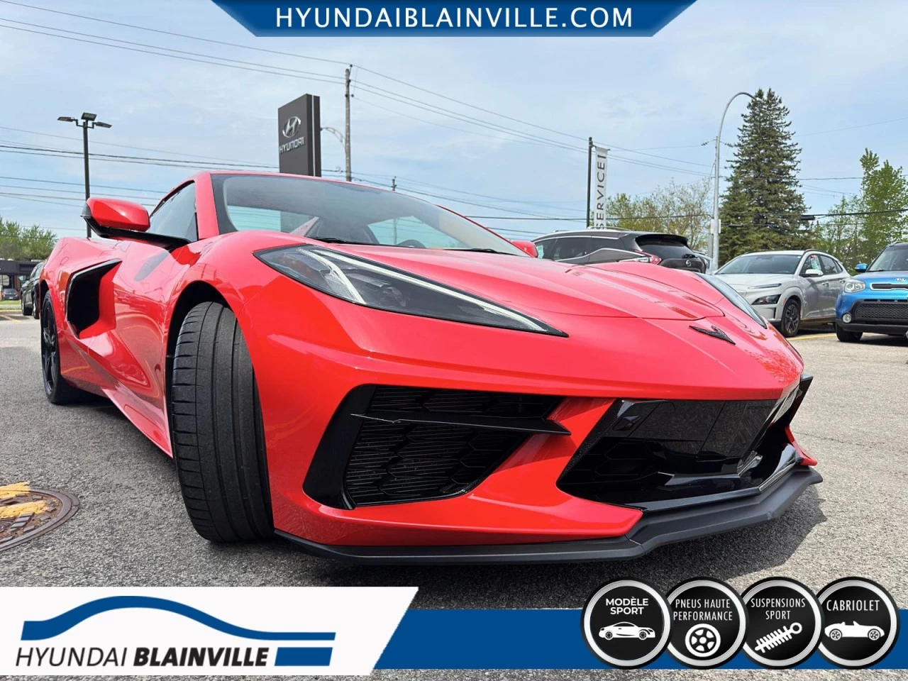 2022 Chevrolet Corvette STINGRAY, 3LT, CONVERTIBLE, V8, 6.2L, 490HP Image principale