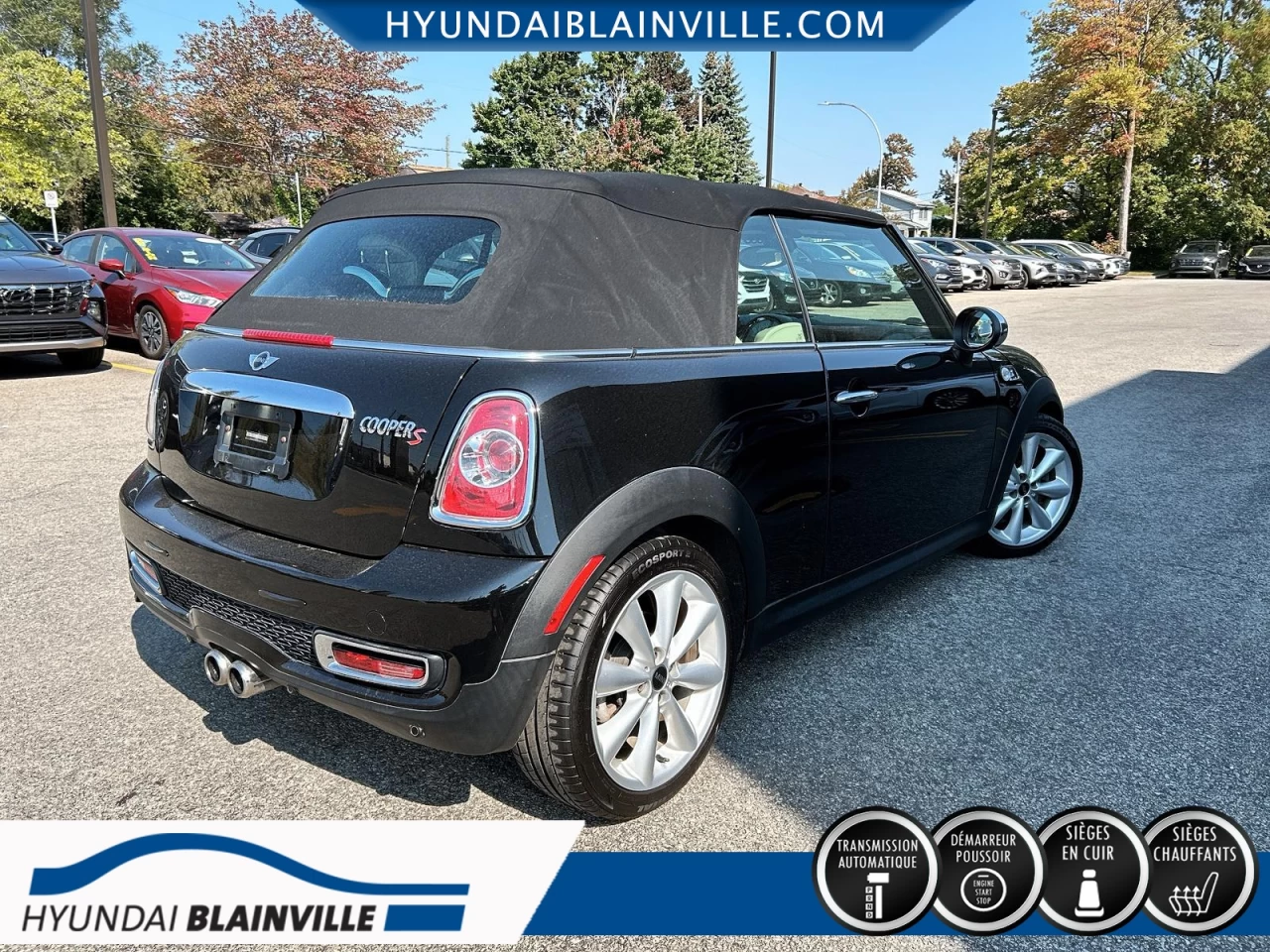 2011 MINI Convertible S, 1.6T, AUTOMATIQUE, CUIR, SIEGES CHAUFFANTS+ Main Image