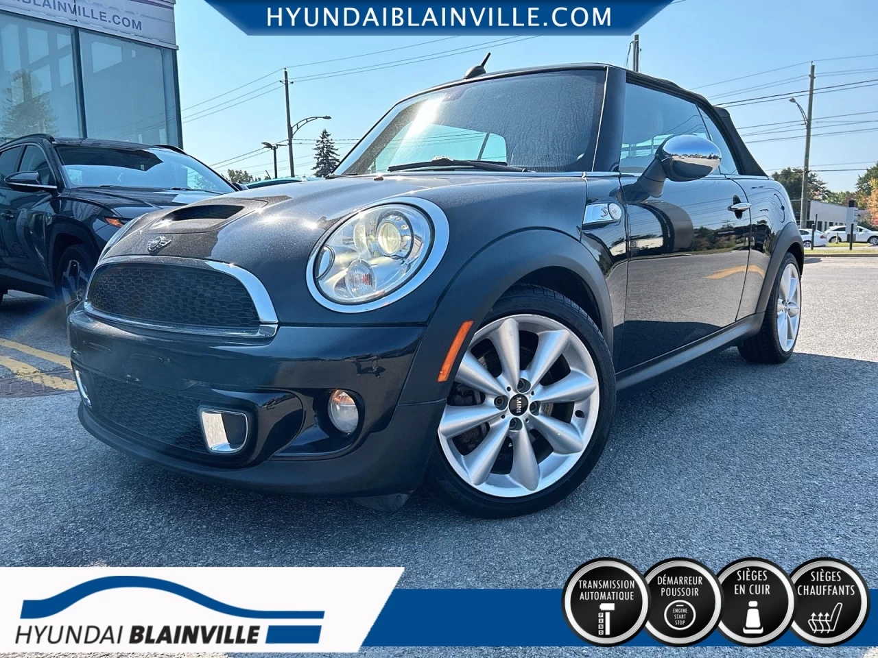 2011 MINI Convertible S, 1.6T, AUTOMATIQUE, CUIR, SIEGES CHAUFFANTS+ Image principale