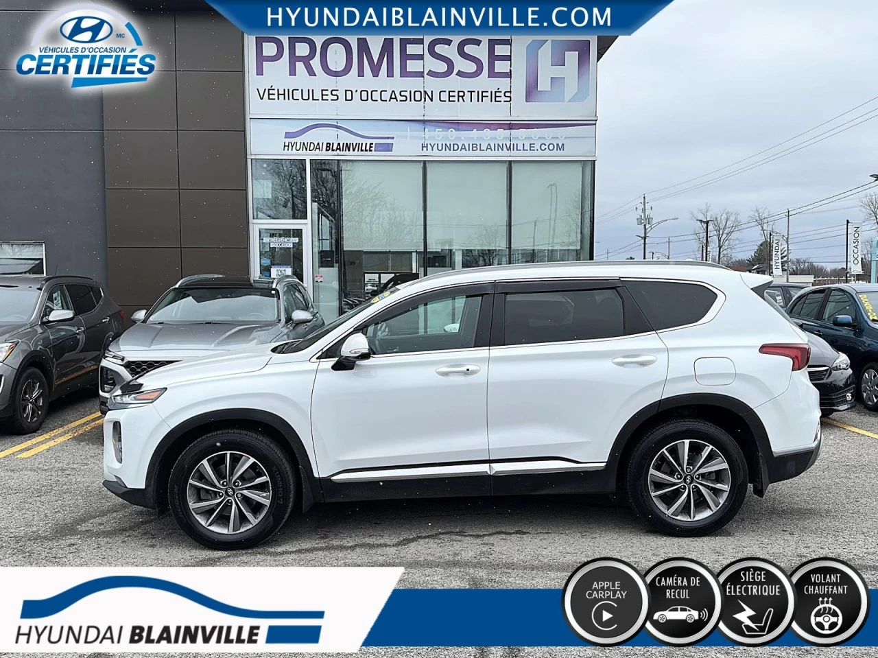 2019 Hyundai Santa Fe AWD, PREFERRED, 2.4L, SIEGES ET VOLANT CHAUFFANTS+ Image principale