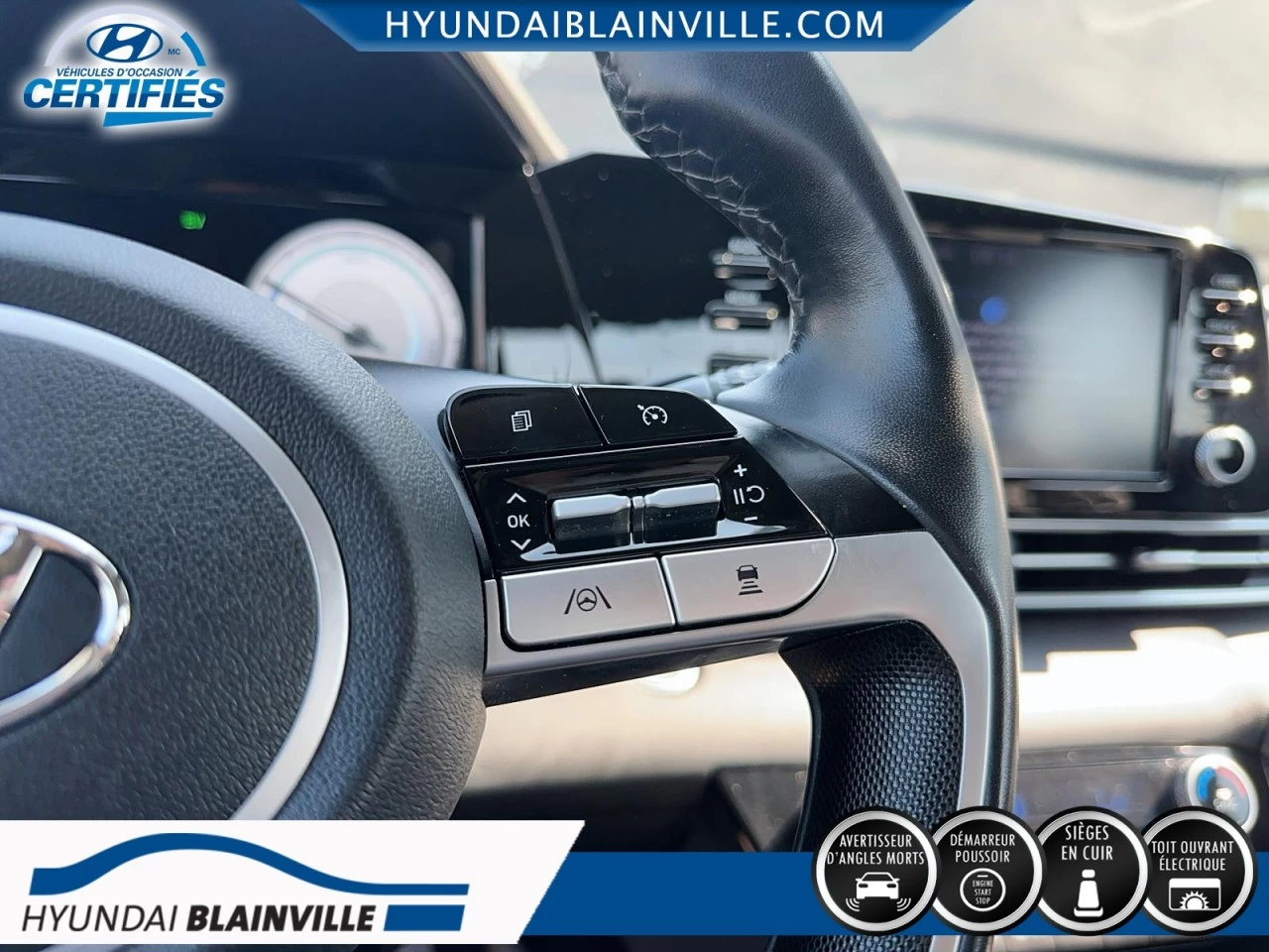 2022 Hyundai Elantra hybrid ULTIMATE, CUIR, TOIT OUVRANT, CARPLAY+ Image principale