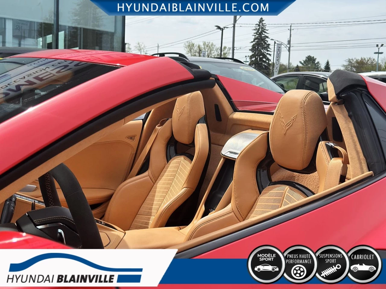 2022 Chevrolet Corvette STINGRAY, 3LT, CONVERTIBLE, V8, 6.2L, 490HP Image principale