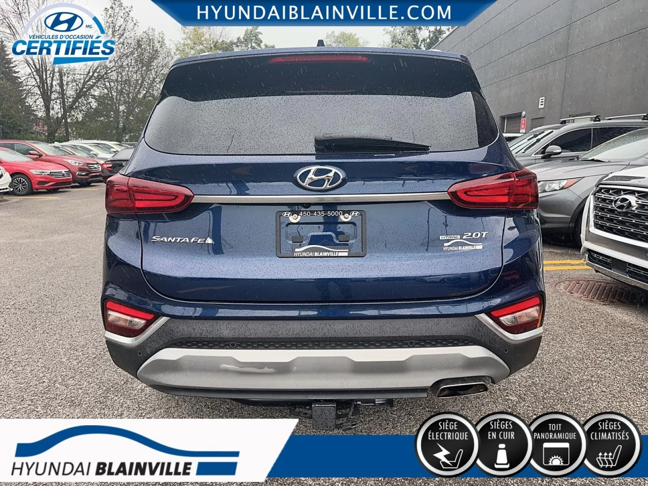 2019 Hyundai Santa Fe LUXURY, 2.0T, AWD, CUIR, TOIT PANO+ Image principale