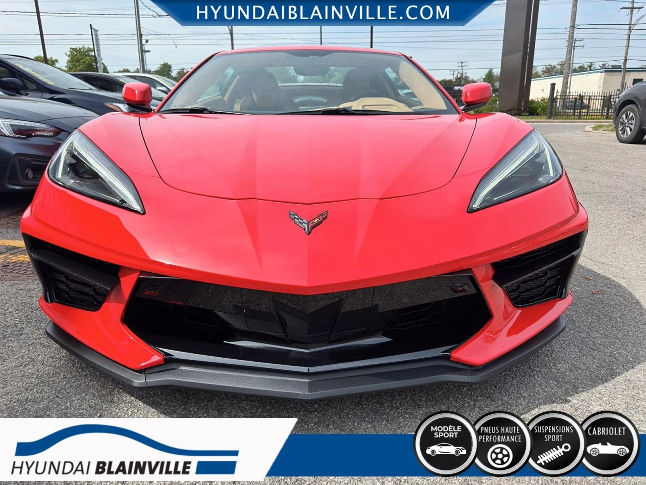 2022 Chevrolet Corvette STINGRAY, 3LT, CONVERTIBLE, V8, 6.2L, 490HP Image principale