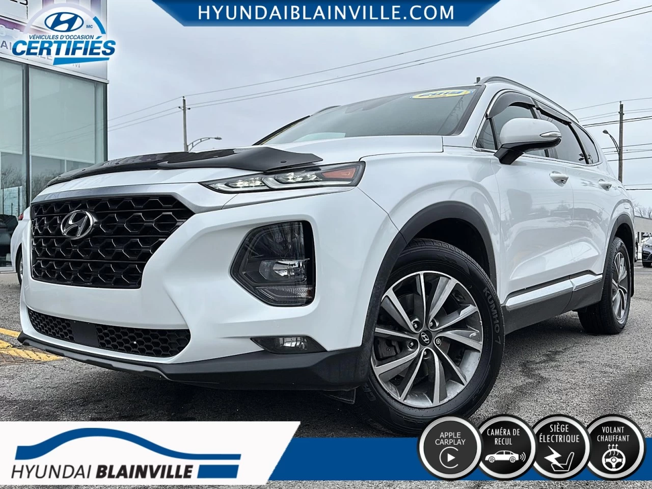 2019 Hyundai Santa Fe AWD, PREFERRED, 2.4L, SIEGES ET VOLANT CHAUFFANTS+ Image principale