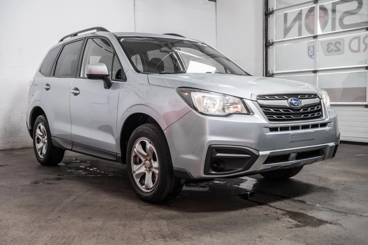 2017 Subaru Forester 2.5i SIEGES.CHAUFF+CAM.RECUL+BLUETOOTH+REG.VITESSE Main Image