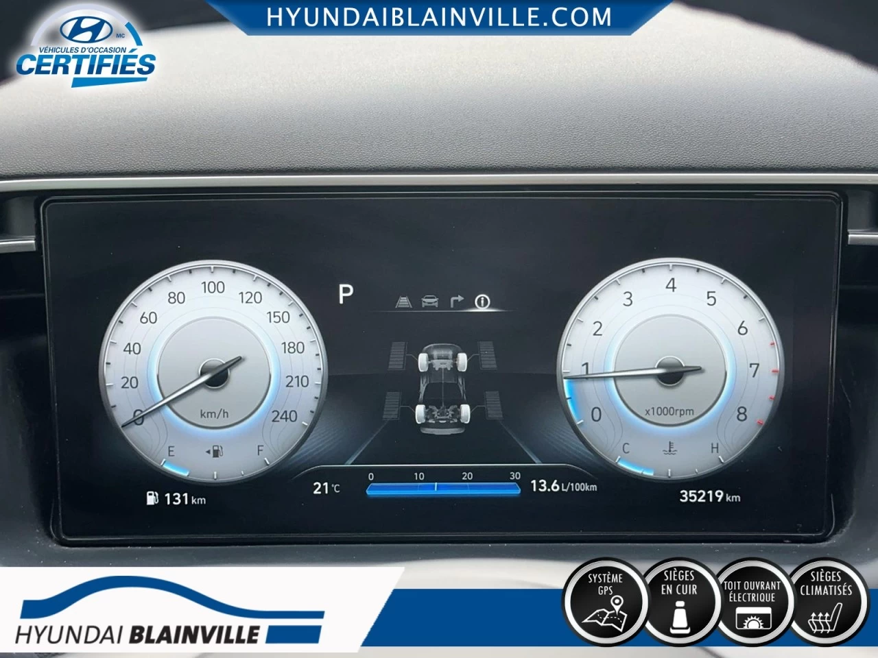 2022 Hyundai Santa Cruz ULTIMATE, AWD, CUIR, TOIT OUVRANT, CARPLAY Image principale