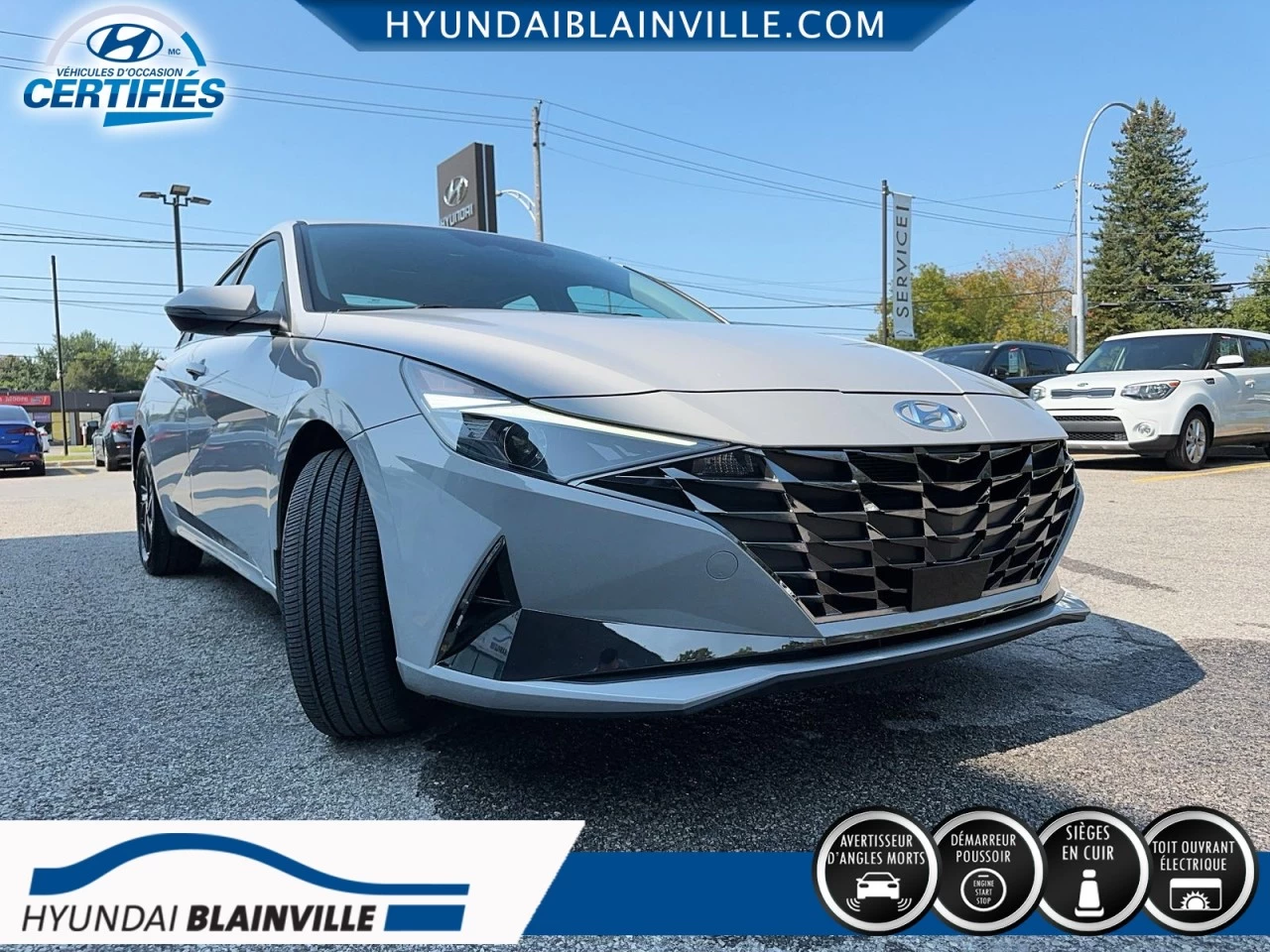 2022 Hyundai Elantra hybrid ULTIMATE, CUIR, TOIT OUVRANT, CARPLAY+ Image principale