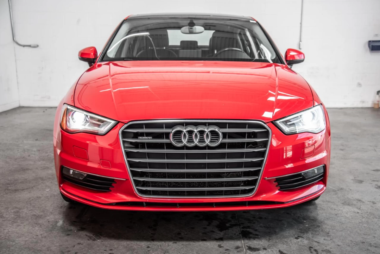 2015 Audi A3 Progressif 2.0T Quatro+TOIT.OUVRANT+CUIR+BLUETOOTH Image principale