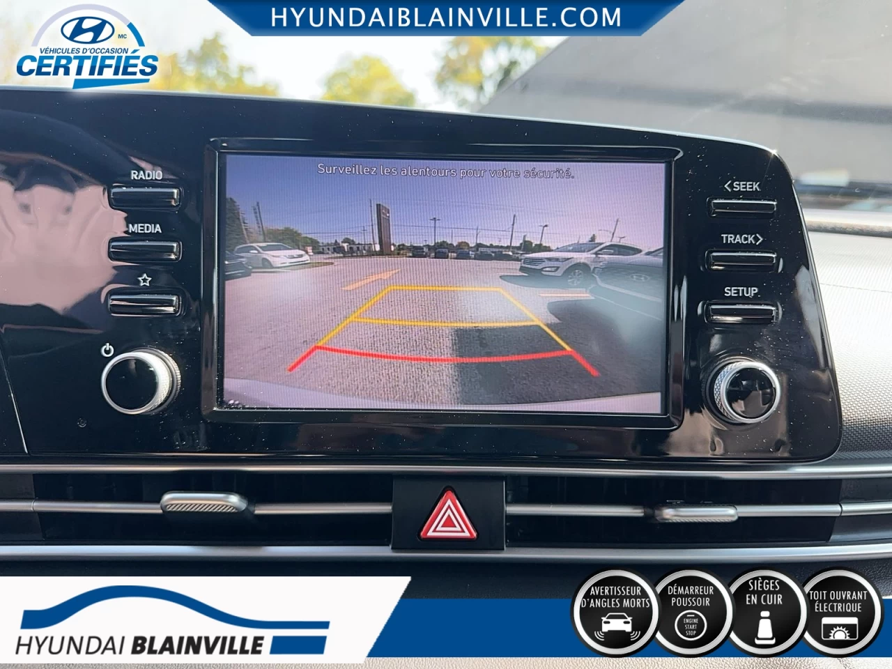 2022 Hyundai Elantra hybrid ULTIMATE, CUIR, TOIT OUVRANT, CARPLAY+ Image principale