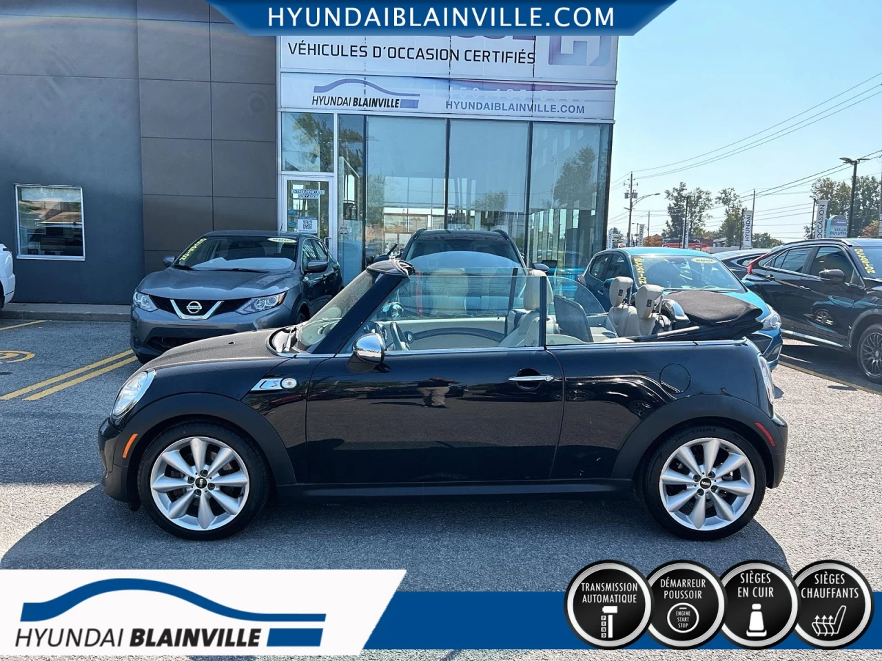 2011 MINI Convertible S, 1.6T, AUTOMATIQUE, CUIR, SIEGES CHAUFFANTS+ Main Image