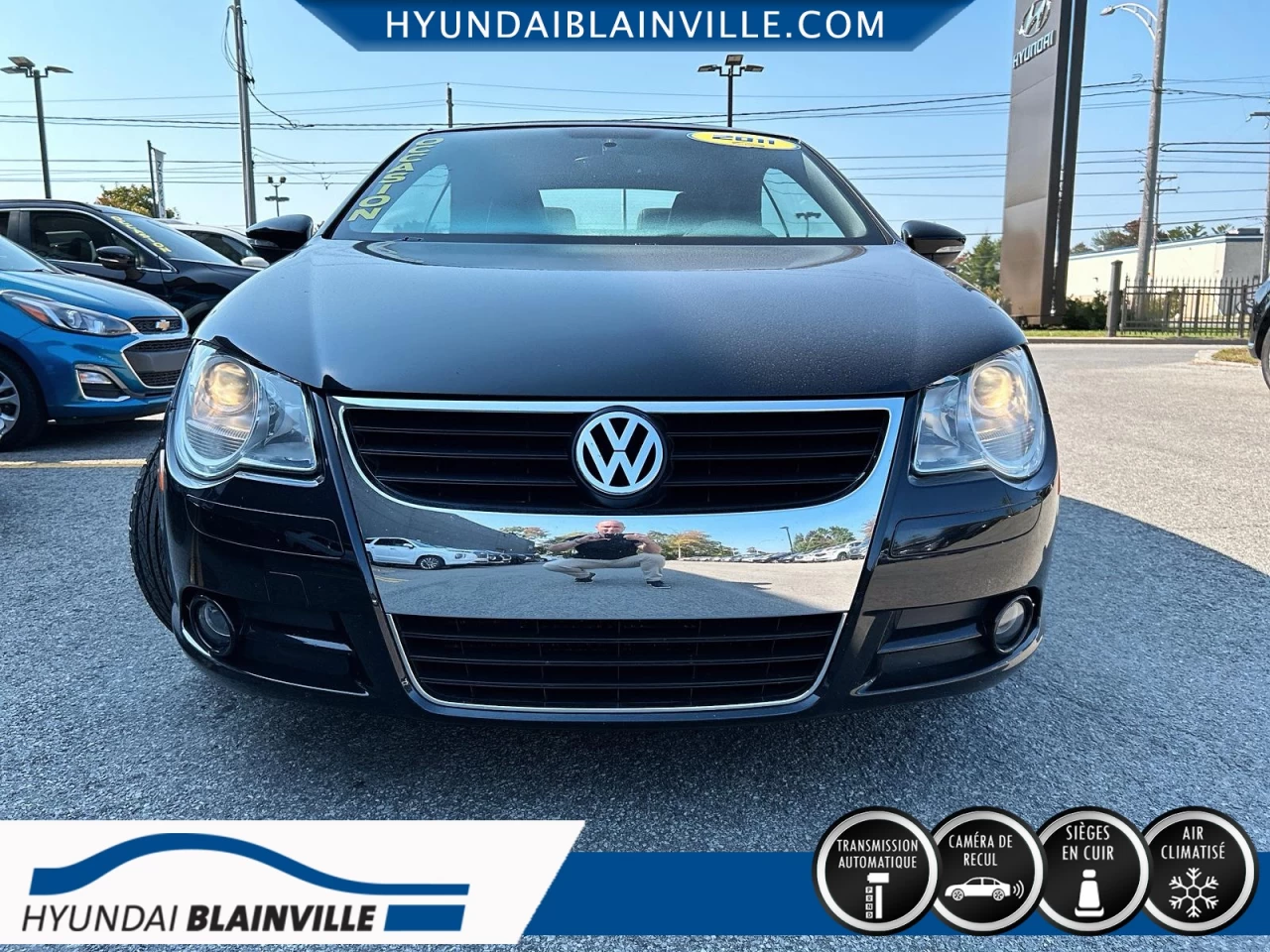 2011 Volkswagen EOS COMFORTLINE, AUTOMATIQUE, CUIR, BAS KILOMETRAGE Main Image