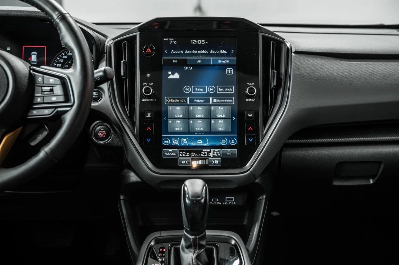 2024 Subaru Crosstrek Wilderness TOIT.OUVRANT+CUIR+CARPLAY+VOLANT.CHAUFF Main Image