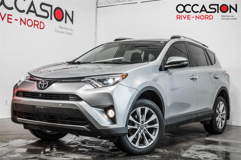 Toyota 2018 RAV4 Limited AWD+NAVI+CUIR+TOIT.OUVRANT+SIEGES.CHAUFF