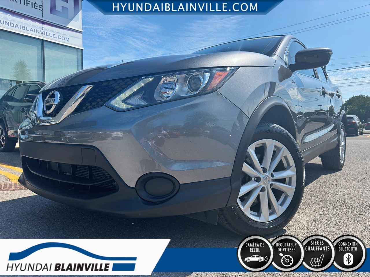 Nissan 2017 Qashqai S, FWD, AUTOMATIQUE, MAGS, BAS KILOMETRAGE+