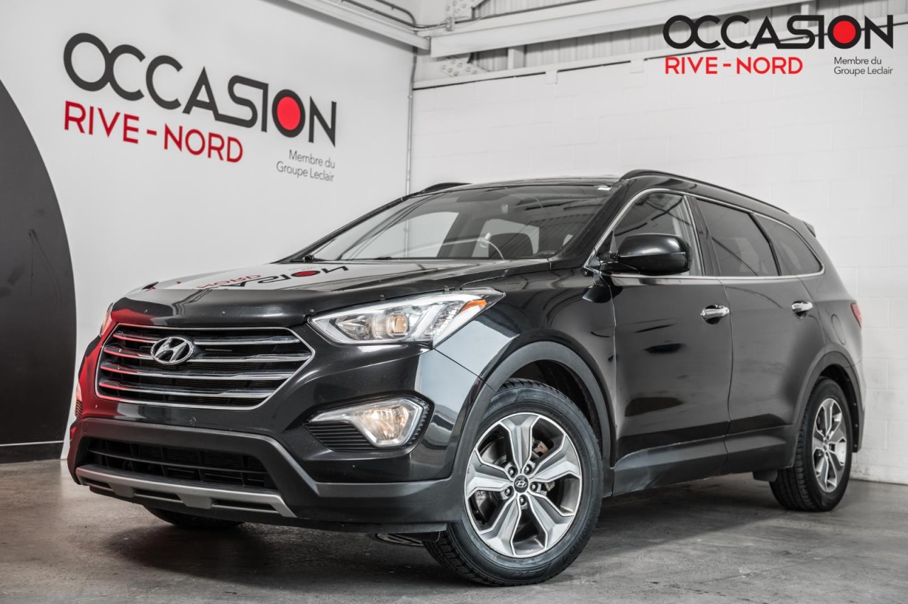 Hyundai 2016 Santa Fe XL Premium AWD+VOLANT/SIEGES.CHAUFF+CAM.RECUL