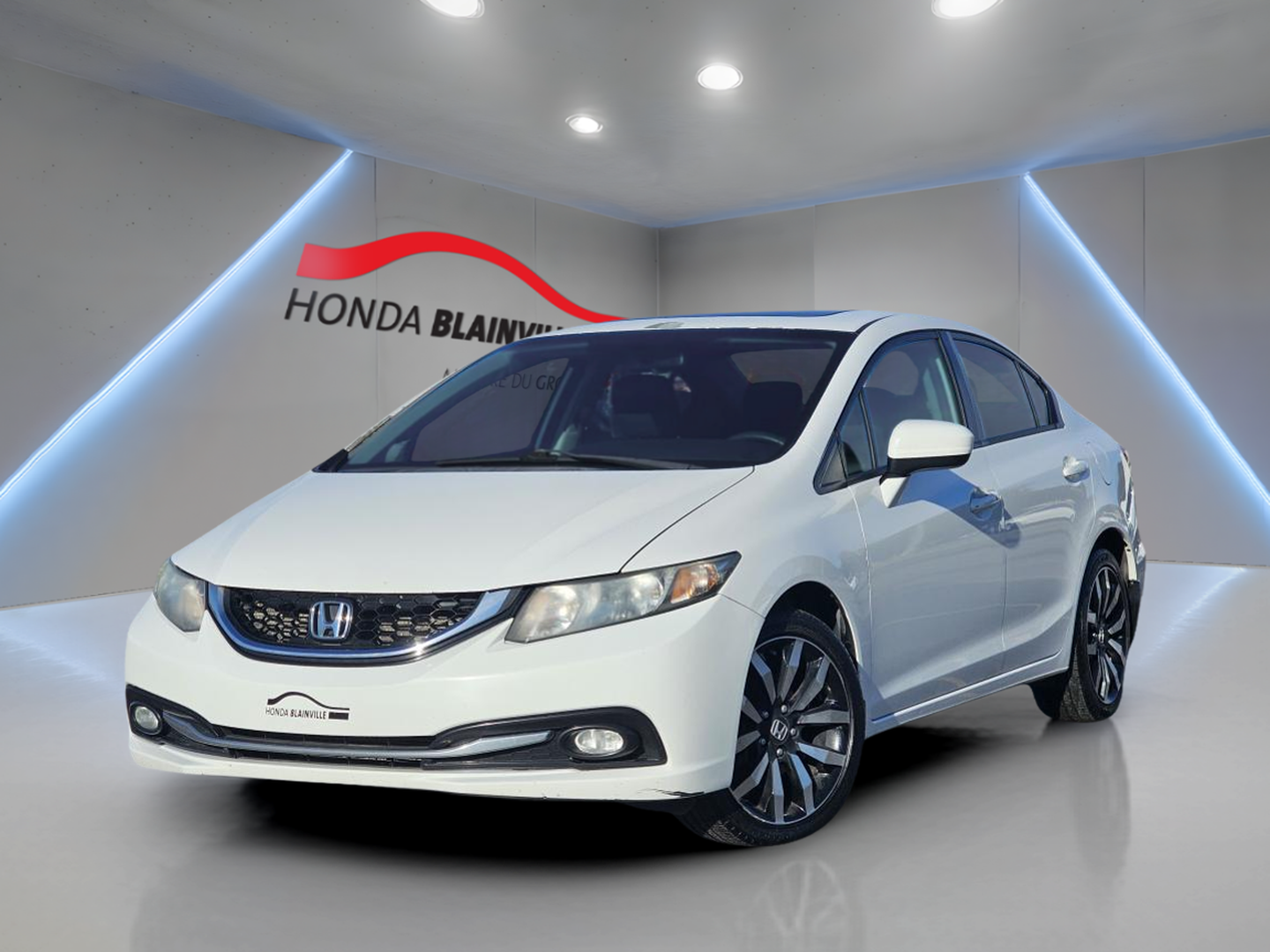 Honda 2014 Civic Touring - Toit - Navi - 1 Proprio - 0 Accident