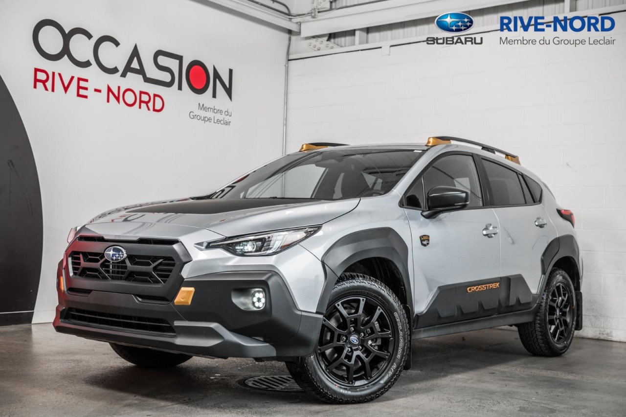 Subaru 2024 Crosstrek Wilderness TOIT.OUVRANT+CUIR+CARPLAY+VOLANT.CHAUFF