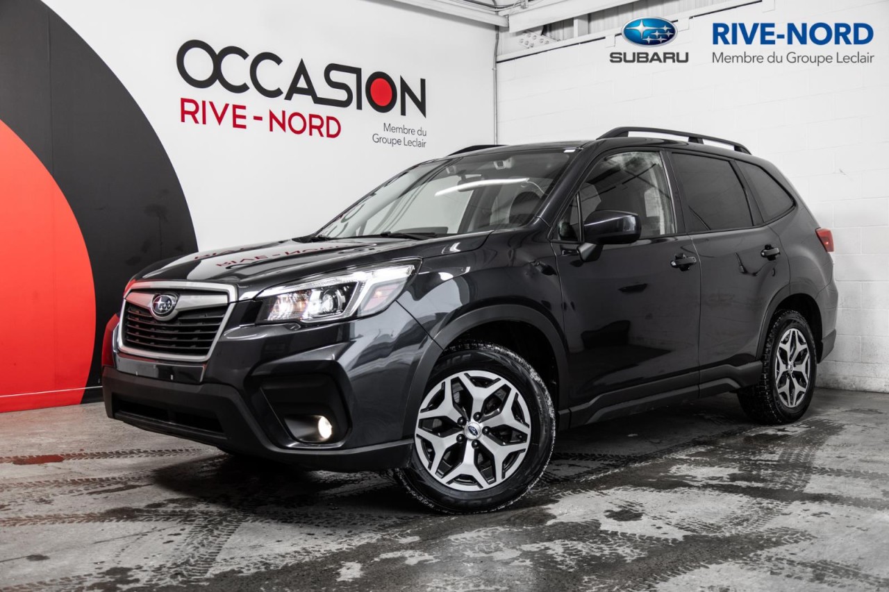 Subaru 2019 Forester Convenience MAGS+SIEGES.CHAUFF+CARPLAY+BLUETOOTH