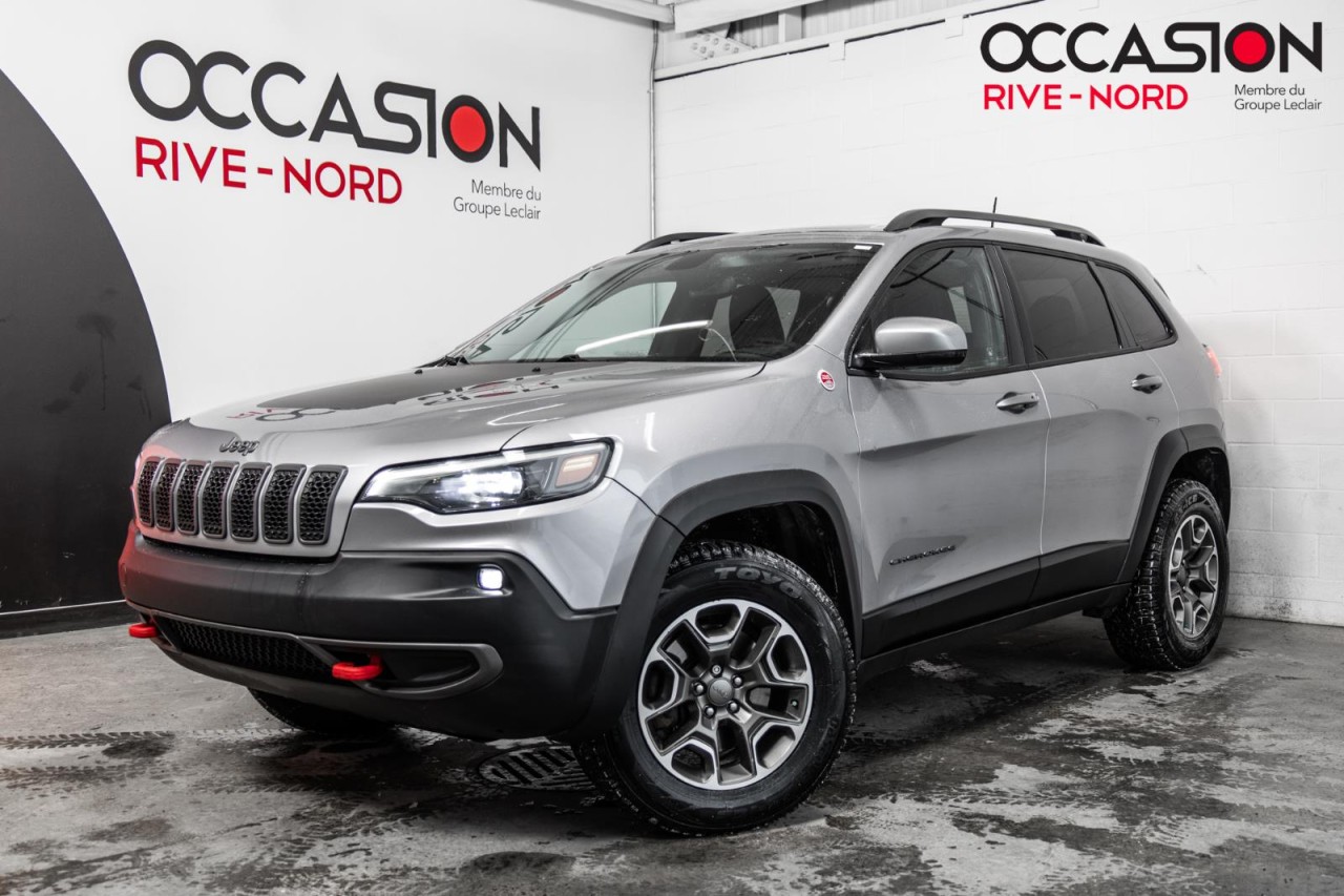 Jeep 2020 Cherokee Trailhawk 4x4+NAVI+TOIT.PANO+CUIR+SIEGES.CHAUFF